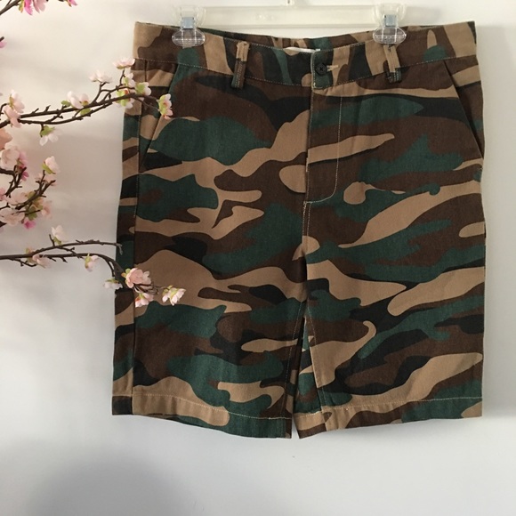 Eleven Paris Other - ELEVENPARIS Men’s Black Camo Print Shorts